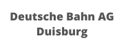 Deutsche Bahn AG Duisburg