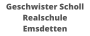 Geschwister Scholl Realschule Emsdetten